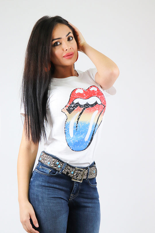 Tricou casual cu imprimeu funny Z225-2