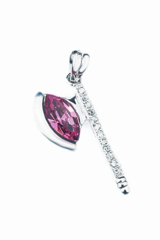 Pandantiv din argint 925 decorat cu zirconii si cristal Austria ACS256