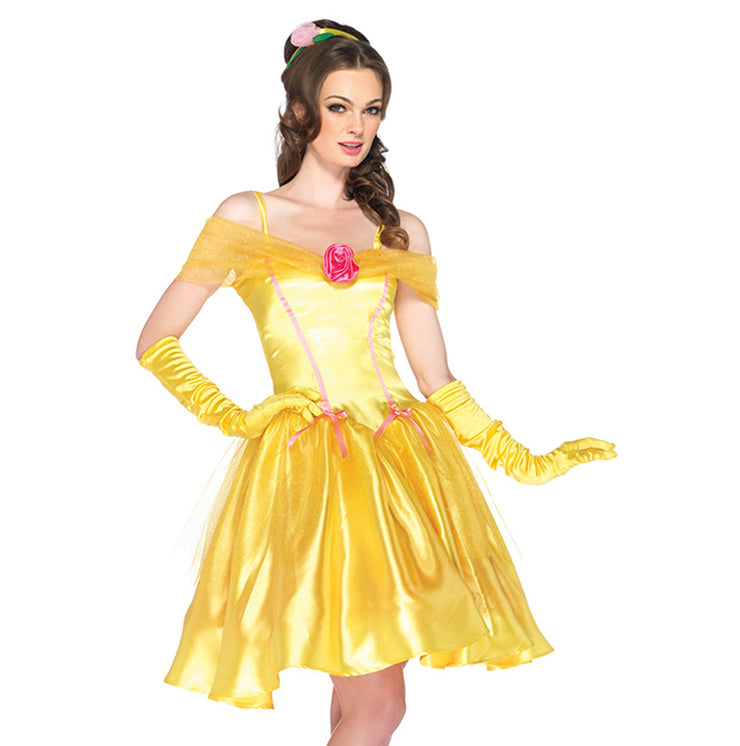 B505-9 Costum tematic adulti - printesa Belle