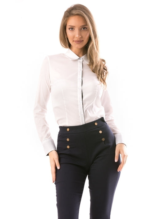 Camasa eleganta cu nasturi in fata L665-2