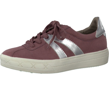 Pantofi sport din imitatie piele intoarsa cu accente metalice CH2417-11