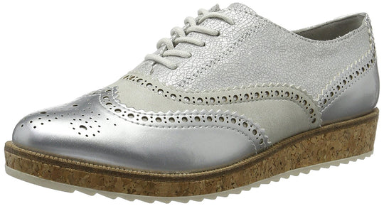 Pantofi Oxford model cu aspect perforat CH2429-6