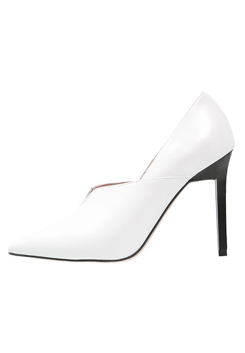 Pantofi eleganti din piele cu toc inalt CH2487-2