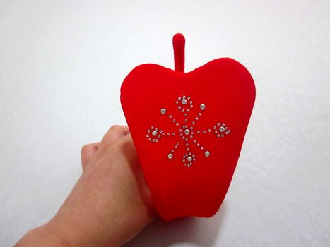 Chilot invizibil c-string cu strasuri in forma de fulg de nea GS274-3