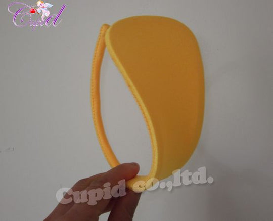 Chilot invizibil c-string simplu galben GS286-9