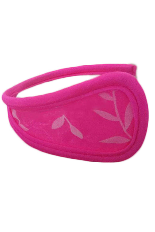 Chilot invizibil c-string cu model frunze GS298-55