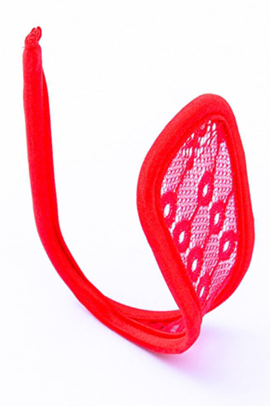 Chilot invizibil c-string din plasa fina cu model GS577-3