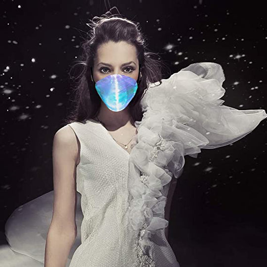 Masca de protectie fashion cu leduri in 7 culori IGEN21-1