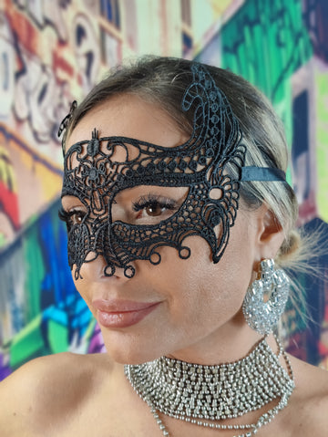MSK80-1 Masca din broderie Mysterious Masquerade Mask