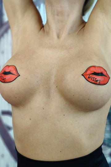 Accesorii autoadezive pentru sani model buze TE183-3