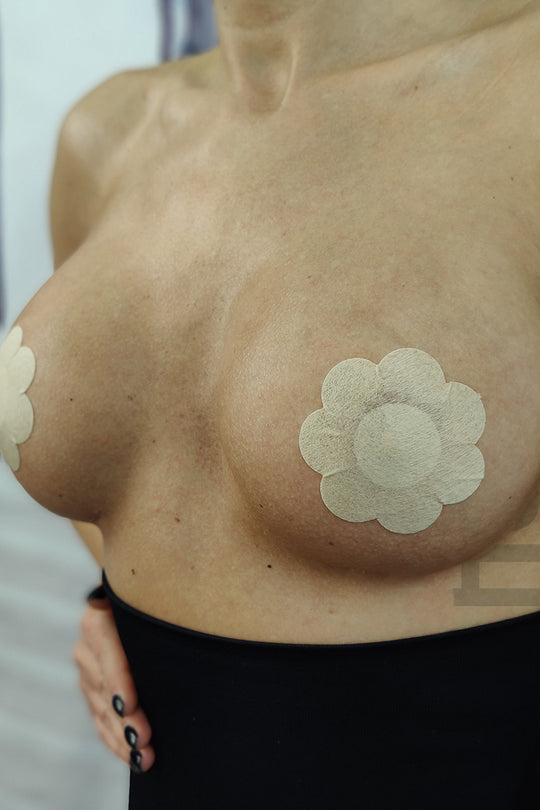 Accesorii pentru sani tip plasturi in forma de floare TE70-152