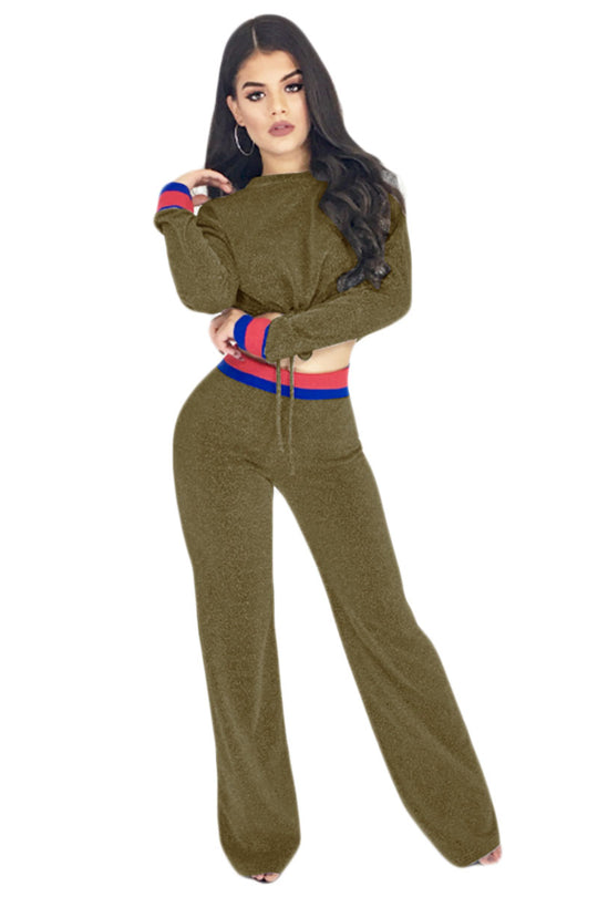 Compleu sporty chic semitransparent L562-120