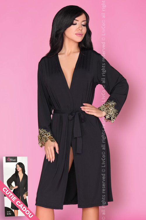 Lenjerie tip halat cu cordon Livia Corsetti LIV376-1