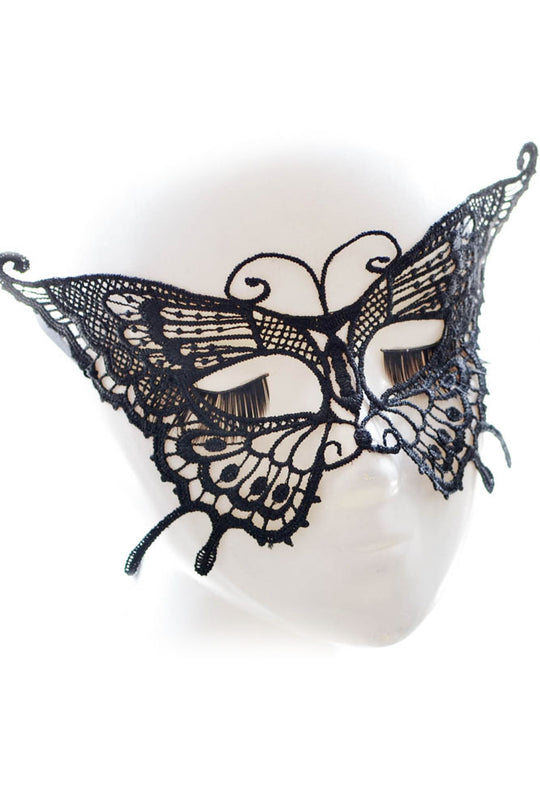 MSK75-1 Masca de carnaval  din broderie  model fluture