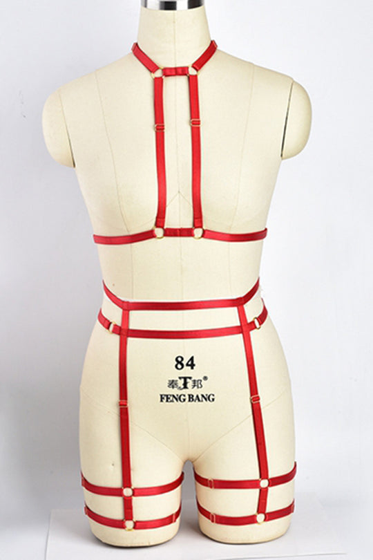 Compleu sexi din benzi elastice Q590-3