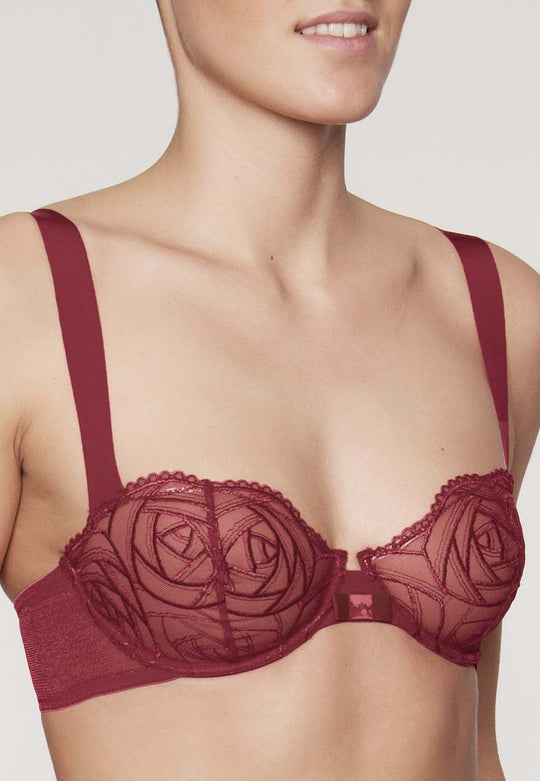 Sutien elegant cu dantela Rose Essence TPH645-81