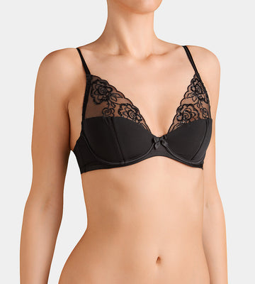 Sutien elegant cu dantela si paiete Magical Essence Luxury Collection TPH680-1