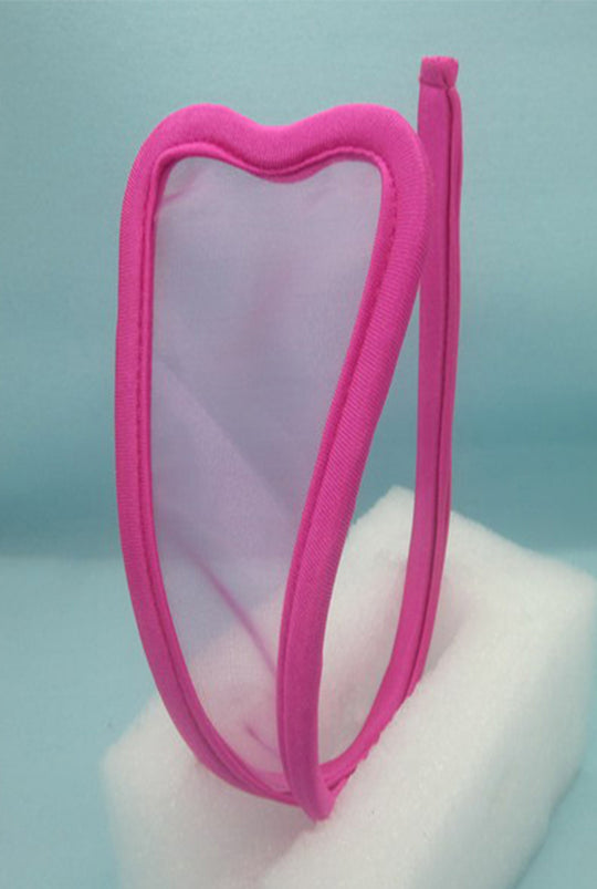 Chilot invizibil c-string cu plasa fina semitransparenta GS253-55