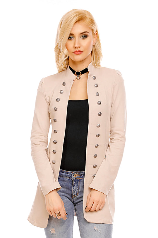 Jacheta tip sacou cu maneci lungi X579-155